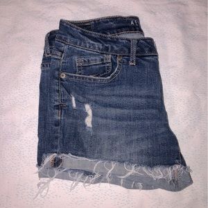 Dark wash Aeropostal Shorts